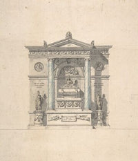 Elevation for a Wall Tomb