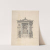 Elevation for a Wall Tomb by Jean Michel Moreau the Younger