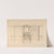 Elevation of a dining room with a carved buffet and window draperies by Jules-Edmond-Charles Lachaise