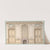 Elevation of a salon decorated in Louis XV style (19th Century) by Jules-Edmond-Charles Lachaise