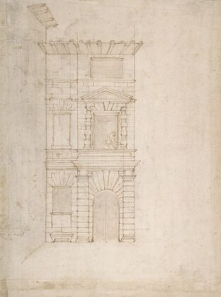 Elevation of Giulio Romano’s House