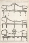 Elévations de plusieurs grands sieges.