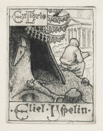Eliel Aspelinin Ex libris