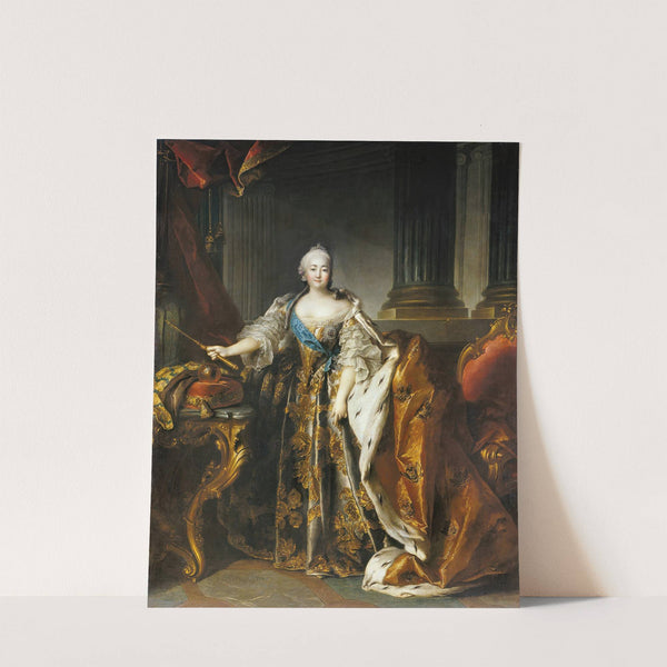 Elizabeth Petrovna by Louis Tocqué