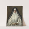 Elizabeth Throckmorton,Canoness of the Order of the Dames Augustines Anglaises by Nicolas de Largillière
