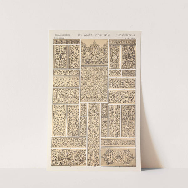 Elizabethan No.2 (1856) by Owen Jones