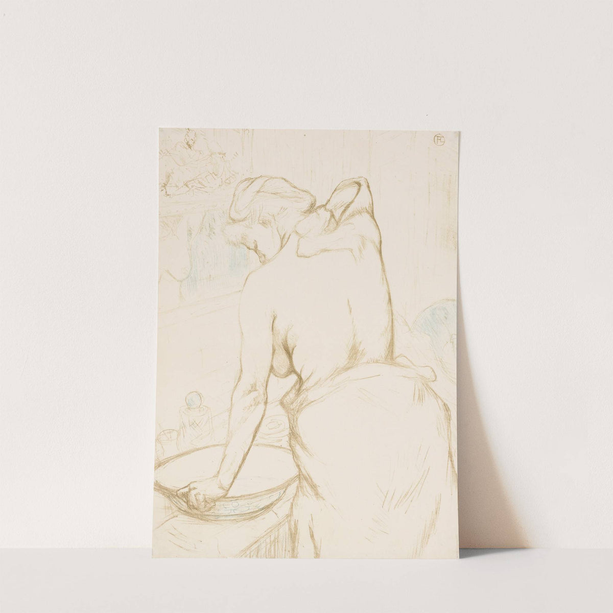 Elles: The Toilet by Henri de Toulouse-Lautrec