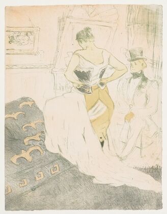Elles, Woman In A Corset — size preview