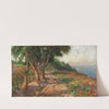 Elm-lined promenade in Euxinograd by Olga Wisinger-Florian