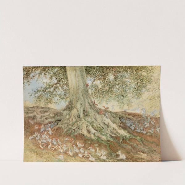 Elves in a Rabbit Warren by Richard Doyle