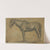 Emaciated Horse by Charles Emile Jacque