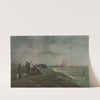 Embarkation of the Pilgrims from Southampton by Anonymous