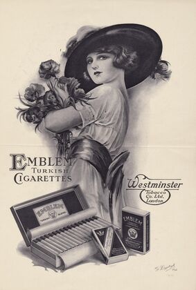 Emblem Turkish cigarettes (1926)