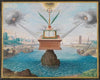 Emblematische Darstellung, Allegorie auf die Beständigkeit des christlichen Glaubens