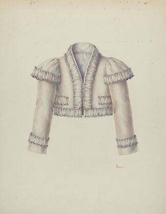 Embroidered Bolero Jacket