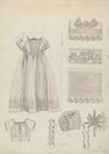 Embroidered Dress & Mull Cap