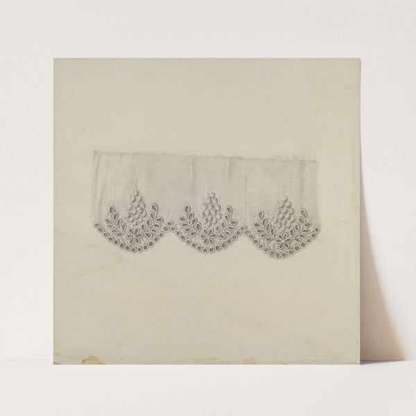 Embroidered Edging by Marie Famularo