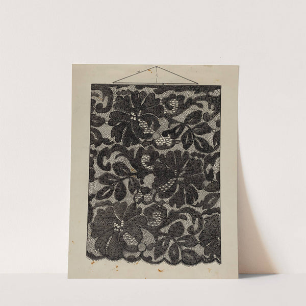 Embroidered Lace by Florence Stevenson