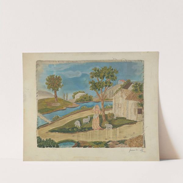 Embroidered Picture by James H.C. Vail