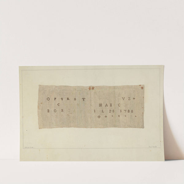 Embroidery Sampler by Paul Smith