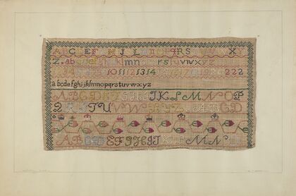Embroidery Sampler