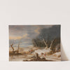 Embuscade dans un paysage de neige by Gijsbrecht Leytens