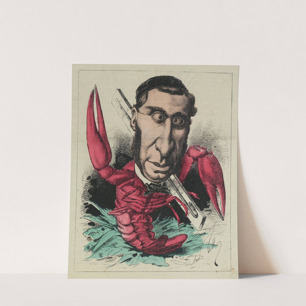 Emile Ollivier (1868) by André Gill