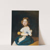 Emilie Werner, the daughter of the married couple Johann and Magdalena Werner (1835) by Ferdinand Georg Waldmüller