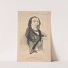 Emmanuel Arago (1849) by Honoré Daumier