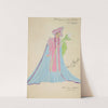 Emperor&#8217;s New Clothes: The Empress blue gown and cape with pink coat (1934-1943) by Maxine Borowsky