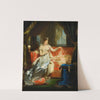 Empress marie-louise watching over the Roi de Rome asleep by Workshop of Joseph Franque