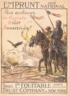 Emprunt National 1918. Pour achever la croisade du droit souscrivez! (1918)