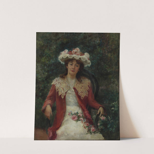 En el jardín (1902) by Ernesto de la Cárcova