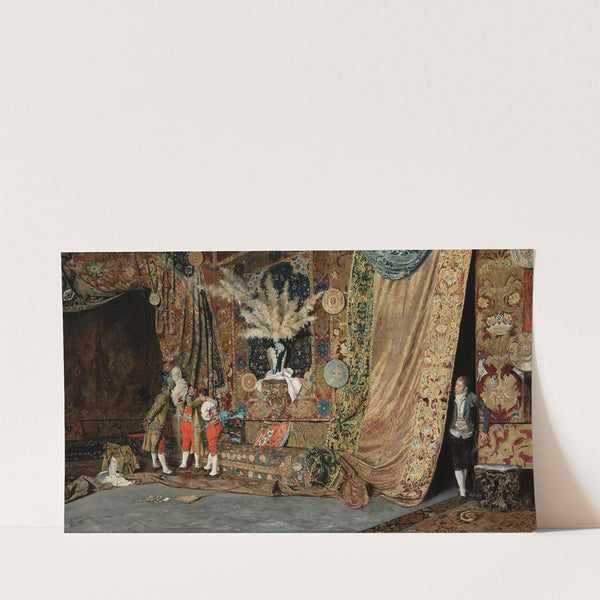 En El Salón (1879) by Ricardo Villegas Cordero