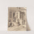 En gadescene Illustration til Linearperspectiven , Tavle VII by Christoffer Wilhelm Eckersberg