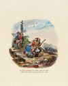 En Grèce, j’attachai un premier appareil sur la blessure d’un soldat qui retournait à la mélée (1828)