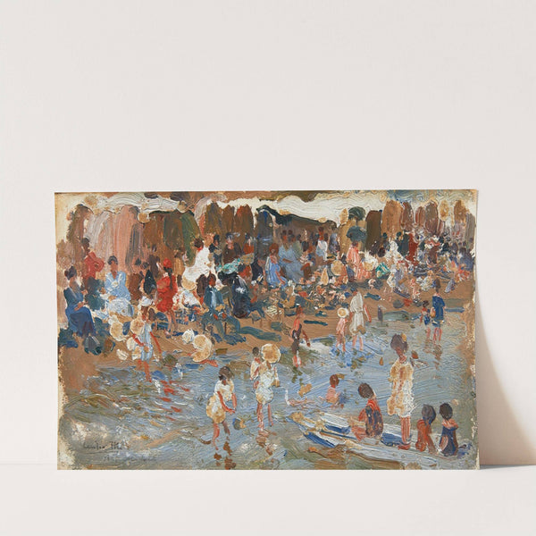 En la playa (on the beach) by Cecilio Plá