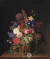 En Let Rørkurv Med Blomster (1808)