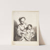 En mor med sit barn by Cornelis Pietersz. Bega