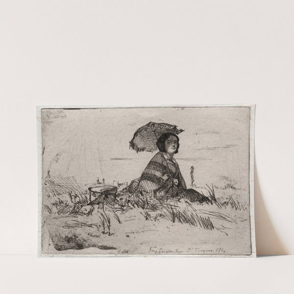 En Plein Soleil (1858) by James Abbott McNeill Whistler