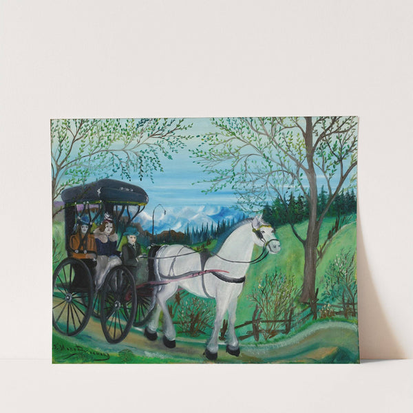 En Route Pour La Fête by Simone Marie Bouchard