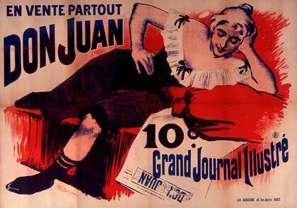 En vente partout Don Juan 10 c. Grand journal illustré (1895)