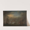 Encounter during the Battle of Kijkduin by Willem van de Velde the Younger