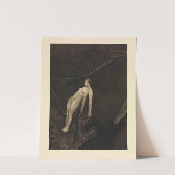 Ende (Ins Nichts zurück) (Ein Leben, Opus VIII, Blatt 15) (1884-1891) by Max Klinger