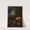 Endymion asleep by Circle of Pier Francesco Mola