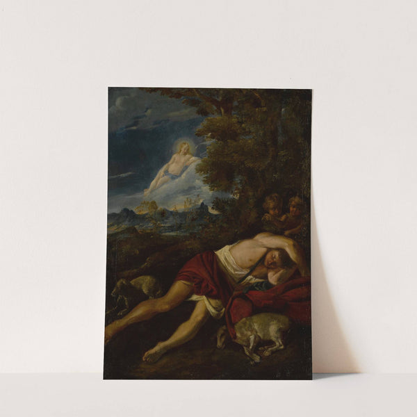 Endymion asleep by Circle of Pier Francesco Mola