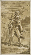 Eneas Carrying Anchises, his Father, from the Burning of Troy (1723)