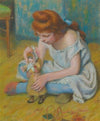 Enfant Jouant À La Poupée (Young Girl Playing With A Doll)