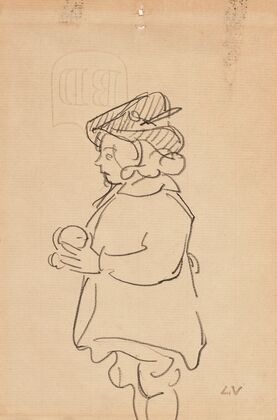 Enfant tenant une pomme (1912)