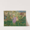 Enfants dans un verger fleuri (circa 1914) by Henri Lebasque